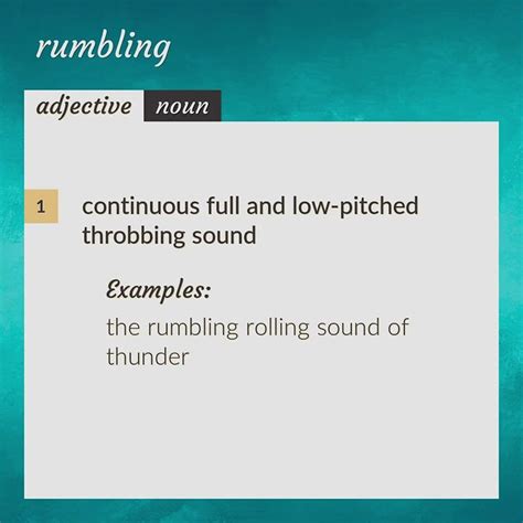 rumbling meaning in tagalog|RUMBLING Meaning in English .